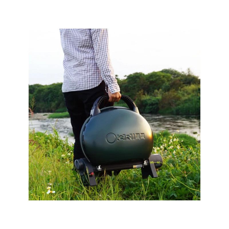 Портативний переносний газовий гриль O-GRILL 500, зелений Код: 013341