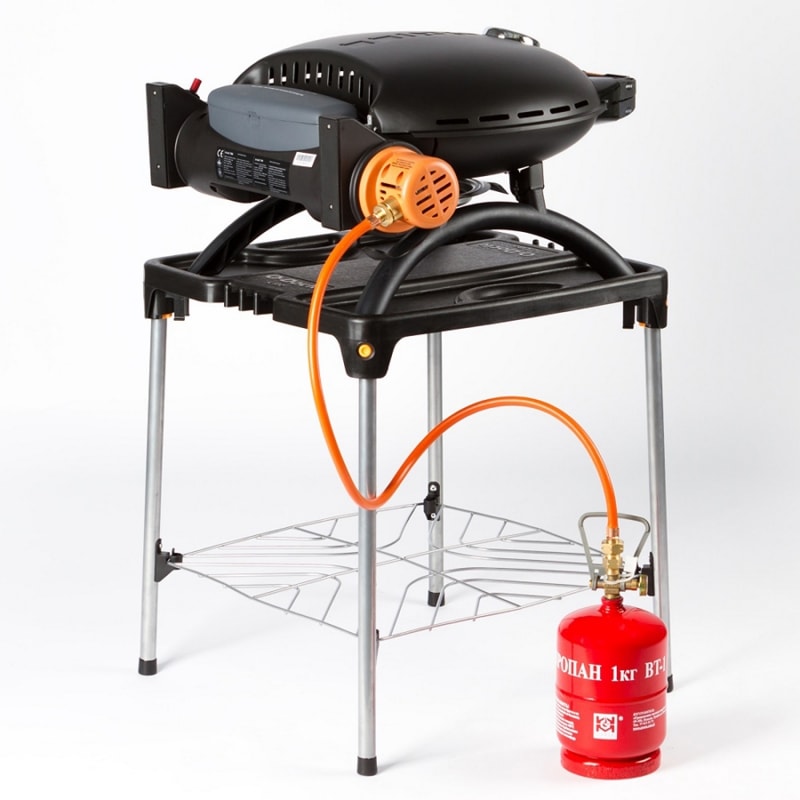 Портативний переносний газовий гриль O-GRILL 500, чорний Код: 008287