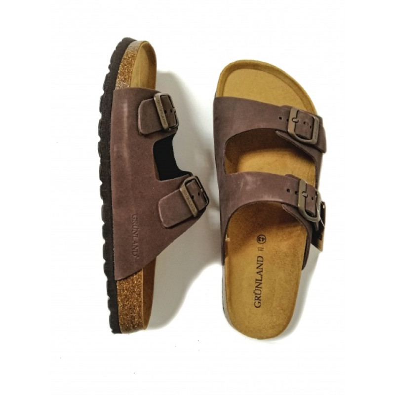 Шльопанці чоловічі Коричневий CB3005 Grunland Розмір 6 (CB3005/46-921)
