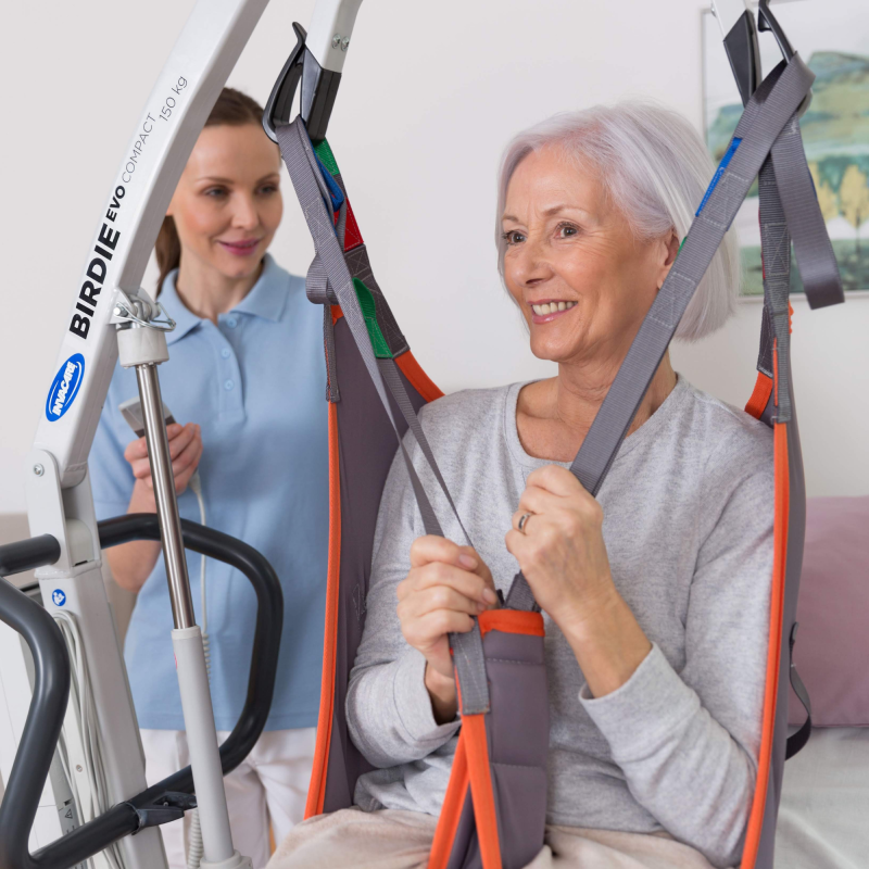 Електричний підйомний пристрій Invacare Birdie EVO Compact з механічним регулюванням колісної бази (1650035-2248)