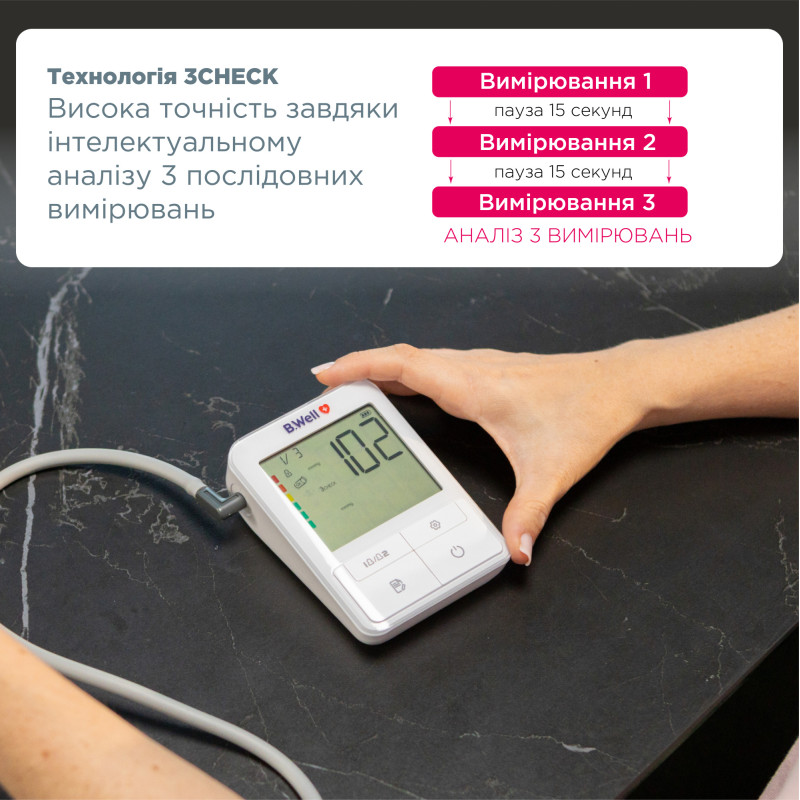 Автоматичний тонометр B.Well MED-51 (MED-51-2653)