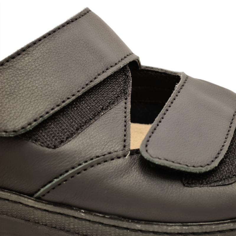 Жіночі сабо для стопи з вальгусною деформацією Dr.Feet KSENIA 5012 чорні Розмір 2 (5012/36-2849)