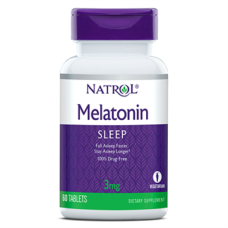 Мелатонін, Melatonin 3 мг, Natrol, 60 таблеток