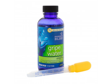 УЦІНКА Дитяча Водічка від Коліків, Денна, Gripe Water, Mommy's Bliss, 120 мл (м'ята пляшечка)