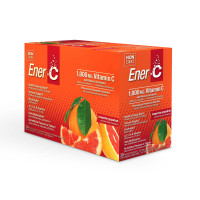 Витаминный напиток для повышения иммунитета, Мандарин и Грейпфрут, Vitamin C, Ener-C, 30 пакетиков
