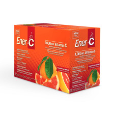 Вітамінний Напій для Підвищення Імунітету, Мандарин та Грейпфрут, Vitamin C, Ener-C, 30 пакетиків