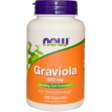 Гравіола (Сау-Сеп), Now Foods, 100 капсул