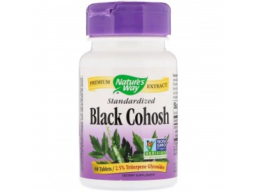 Клопогон Стандартизований, Black Cohosh, Nature's Way, 60 таблеток