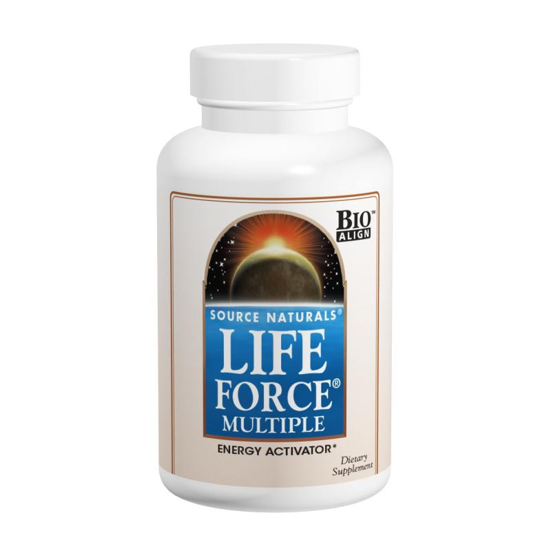 Мультикомплекс для Підтримки Енергії, Life Force, Source Naturals, 120 капсул

Мультивитаминный комплекс Life Force от Source Naturals поможет поддержать вашу энергию и жизненную силу. Каждая упаковка содержит 120 капсул.