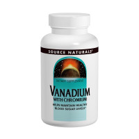 Ванадий с Хромом, Source Naturals, 90 таблеток