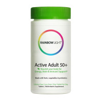Мультивитамины для взрослых, Active Adult 50+, Rainbow Light, 30 таблеток
