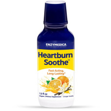 Комплекс для полегшення печії, смак апельсину та ванілі, Heartburn Soothe, Enzymedica, 355 мл