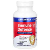 Ферменты для защиты иммунной системы, Immune Defense, Extra Strength, Enzymedica, 90 капсул