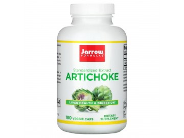 Артишок, Artichoke, Jarrow Formulas, 180 вегетаріанських капсул