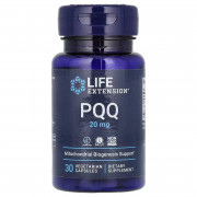 Пирролохинолинхинон PQQ, 20 мг, PQQ, Life Extension, 30 вегетарианских капсул