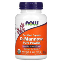 D-Манноза, D-Mannose, Now Foods, порошок, 170 грамм