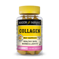 Коллаген, Collagen, Mason Natural, 60 жевательных таблеток