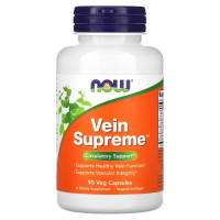 Здоровье вен, Vein Supreme, Now Foods, 90 вегетарианских капсул