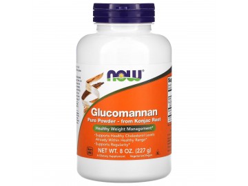 Глюкоманнан, Glucomannan, Now Foods, 227 г