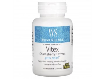 Екстракт вітексу, WomenSense, Vitex Chasteberry Extract, Natural Factors, 90 вегетаріанських капсул