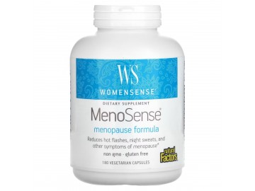 Підтримка при менопаузі, WomenSense, MenoSense, Menopause Formula, Natural Factors, 180 вегетаріанських капсул