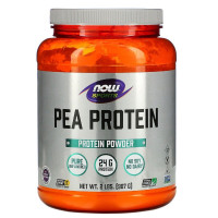 УЦІНКА Протеин гороховый, Pea Protein, Now Foods, порошок 907 гр (вм'ятина)