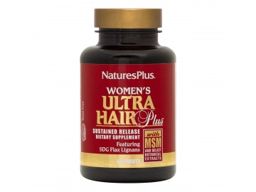 Комплекс для Росту та Оздоровлення Волосся для Жінок, Ultra Hair, Natures Plus, 60 таблеток