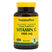 Витамин C, Vitamin C, 1000 мг, Natures Plus, 90 капсул