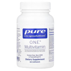 Мультивітаміни, O.N.E. Multivitamin, Pure Encapsulations, 60 капсул