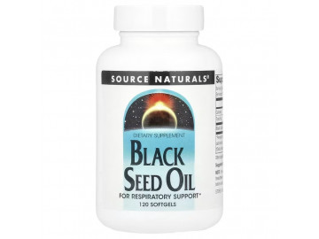 Олія чорного кмину, Black Seed Oil, Source Naturals, 120 гелевих капсул