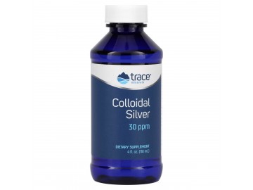 Колоїдне срібло, Colloidal Silver, Trace Minerals, 118 мл