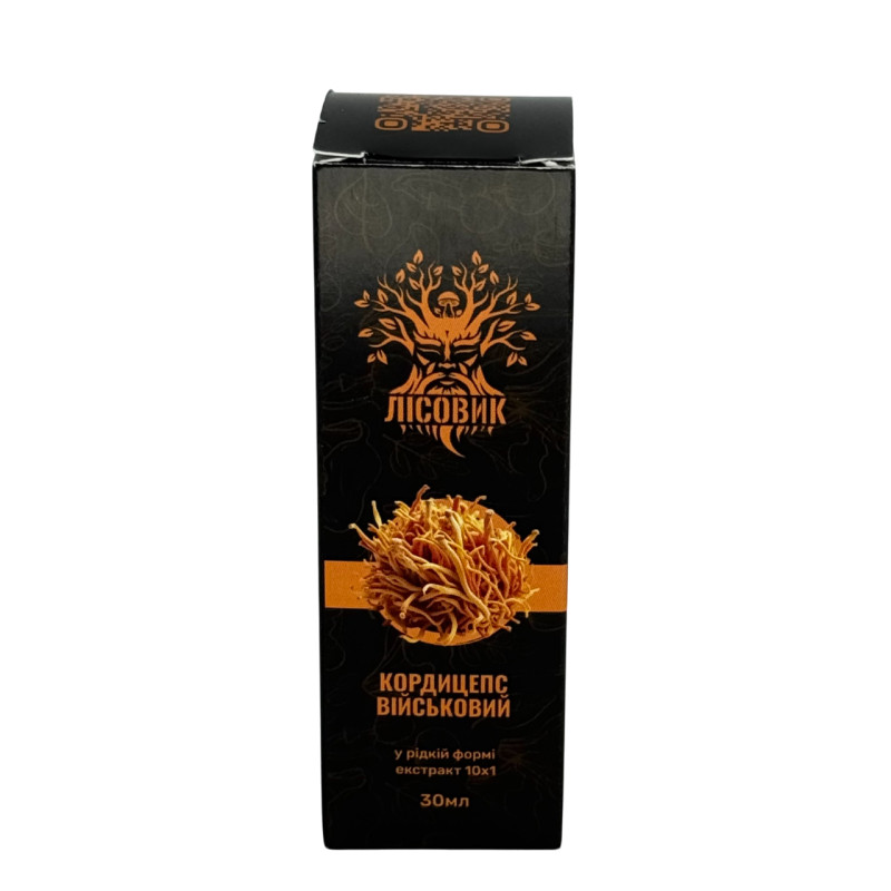 Кордицепс военный (жидкий экстракт), "Лесовик", 30 мл