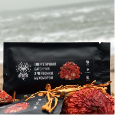 Батончик энергетический с красным мухомором, "Лесовик", 30 грамм