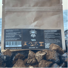 Чага березова, ціла, "Лісовик", 50 грам