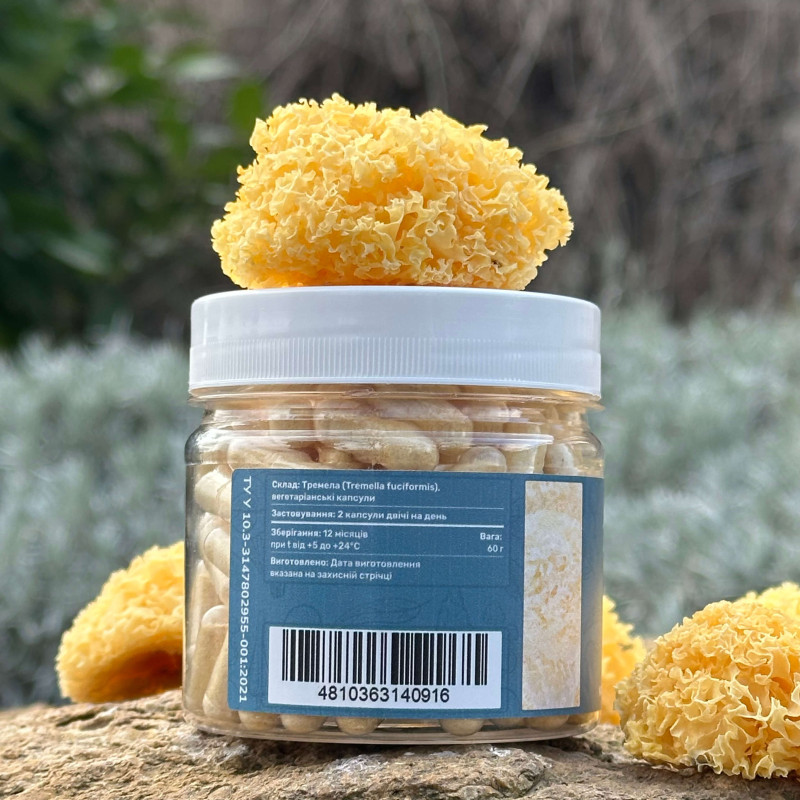 Тремела, "Лісовик", 120 капсул 0.5 г