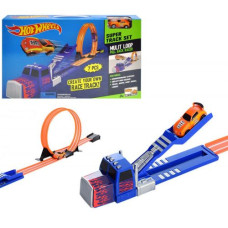 Трек c запуском "Hot Wheels", 7 деталей