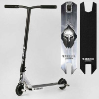Самокат трюковий "Best Scooter" Warrior, HIC-система, ПЕГИ, алюмінієвий диск та дека, колеса PU, d=120мм, ширина керма 58 см