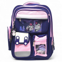 Рюкзак шкільний "Sanrio/Санріо. Kuromi/Куромі", 31×41×15 см (ФІОЛЕТОВИЙ)