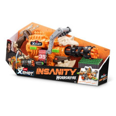 X-Shot Быстрострельный бластер Insanity Horrorfire Dread Hammer (48 патронов)