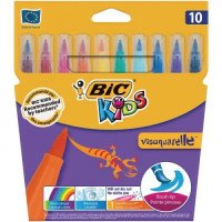 Фломастери BIC Visaquarelle 10 кольорів 10 шт