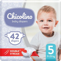 Детские подгузники "Chicolino Classico" размер 5 (11-25 кг), 42 шт.