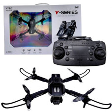 Квадрокоптер Y 615 D(18) сумка, съемный аккумулятор 3.7V, пульт 2.4 GHz, USB-кабель, headless mode, Wi-Fi HD-камера, приложение, подсветка, отвертка, в коробке