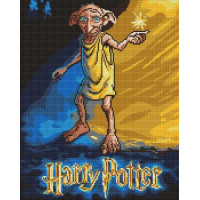 Алмазна мозаїка - Harry Potter: Постер з Добі ©Warner Bros.