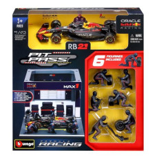 Игровой набор – Pit Pass Oracle Red Bull Racing RB21 (2025) (1:43)