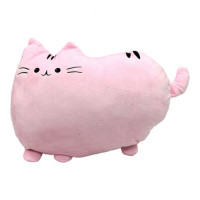 Мягкая игрушка Кот-Пушин, длинна 45см (РОЗОВЫЙ)