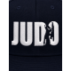 Синя бейсболка TM KINTAYO з вишивкою JUDO/ДЗЮДО, з прямим козирком