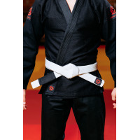 Білий пояс для джиу джитсу ТМ KINTAYO, 190 зріст