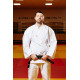 Біле кімоно для хлопців/чоловіків, карате, TM BUDOGI, зріст 160 см, щільність 240 гр/м.кв.