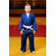 Синє дитяче кімоно для хлопчиків, джиу-джитсу, TM BUDOGI, зріст 130 см, щільність 350 гр/м.кв.