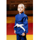 Синє дитяче кімоно для дівчаток, дзюдо, TM BUDOGI серія BEGINNER, зріст 120 см, щільність 350 гр/м.кв.